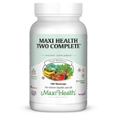 Maxi Health kaks täielikku - multivitamiinid ja mineraalid - täis potentsi - 180 kapslit - Kosher