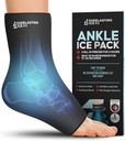 Pahkluu jääpakend turse, korduvkasutatav jalg jääpakend - külmkompressioon valu leevendamiseks, Plantar Fasciitis, nihestatud pahkluud, Achilleuse tendoniit Relief