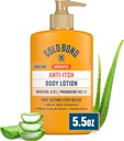 Gold Bond Ravitud Anti-Itch Body Lotion 5,5 oz, Steroid Free, Fast Acting Itch Relief