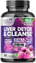 Õrn maks Puhasta Detox & Remont valem - Advanced Maksatoetus täiendus Silymarin Piimaohakas, Dandelion Juur, Artichoke Extract, Kurkum, Koliin & Beetroot - 60 Veggie Kapslid