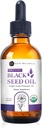 Kate Naturals Organic Black Seed Oil (4oz, Virgin, Cold Pressed, Non-GMO) Vedel Nigella Sativa immuunsuse toetamiseks ja seedimiseks. Puhas mustseemneõli juustele ja nahale
