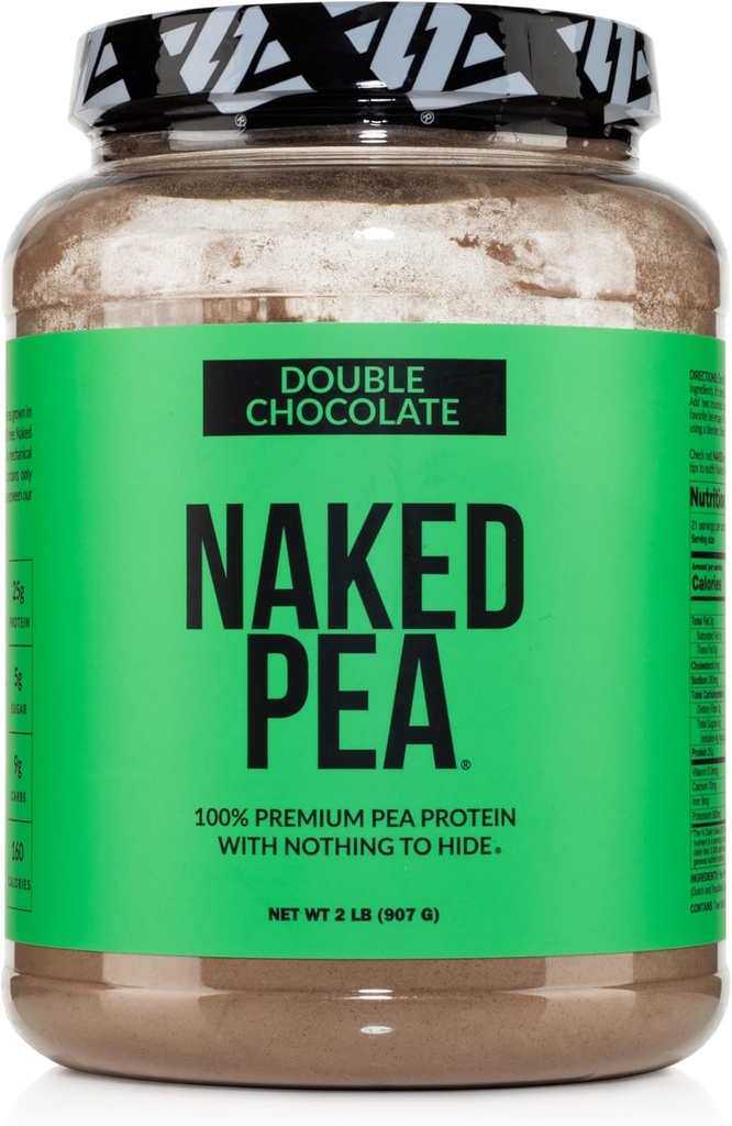 NAKED hernes - kahekordne šokolaadiproteiin USA ja Kanada farmidest, orgaaniline kakao, orgaaniline kookossuhkur - GMO-d pole, soja ja gluteenivaba, abi kasv ja taastumine - 21 serveerimist
