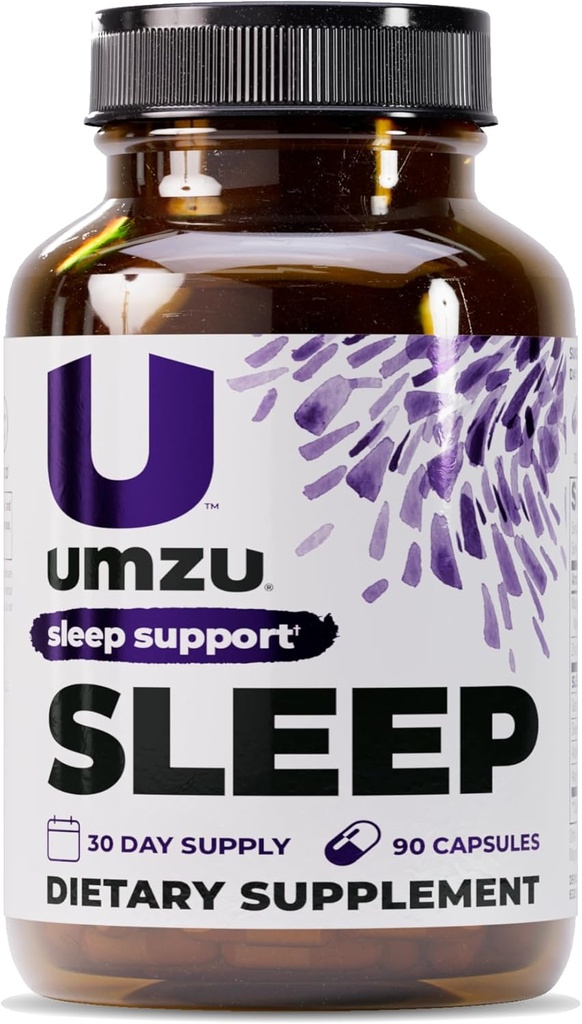 UMZU Magneesium Sleep Support Supplements GABA ja L-Theanine, Täielik keha lõõgastus ja meeleolu tugi, mitte-melatoniini valem - 180 kapslit