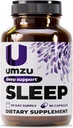 UMZU Magneesium Sleep Support Supplements GABA ja L-Theanine, Täielik keha lõõgastus ja meeleolu tugi, mitte-melatoniini valem - 180 kapslit
