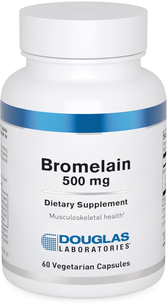 Douglas Laboratories Bromelain | 500 mg - toetab luu- ja lihassüsteemi | 60 kapslit