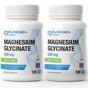 Magneesiumglütsinaat 500mg [High Potency] Veggie kapslid, kelaaditud superior imendumine, non-GMO, NO gluteen ja piimatooted, toetab lihaste, liigeste ja südame tervist | Kokku 240 kapslit