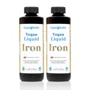 Vegan Vegan Vequid Raualisandi SunActive & Ferrochel Fe - Natural Energy, immuunsüsteemi ja ainevahetuse tugi, suurendada vaimset selgust, sünnieelne / postnataalne - USA Made, Non-GMO (2 Pack)