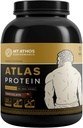 Atlas Chocolate Protein Pulber | Kitsepiim Vadak kaseiinivalguga | 22 g valku serveerimise kohta | šokolaad | 28 serveerimist
