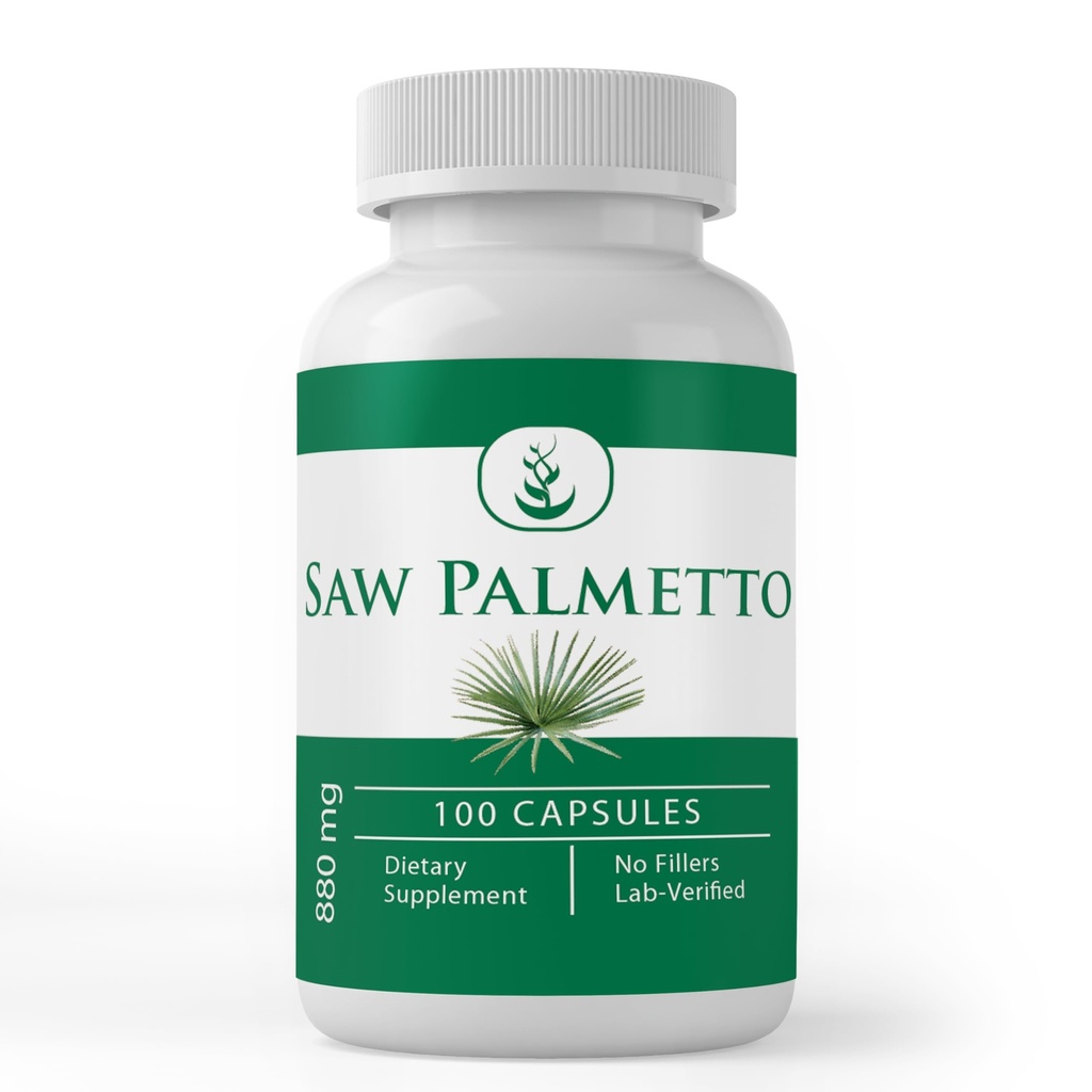 PUHASED ORIGINAALSED KOOSTISOSAD Saw Palmetto, (100 kapslit) Alati puhas, ei lisaaineid ega täiteaineid, Lab verifitseeritud