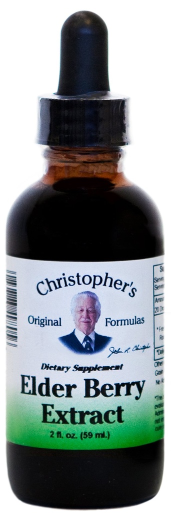 Elderberry Extract Dr. Christopher 2 oz Vedelik