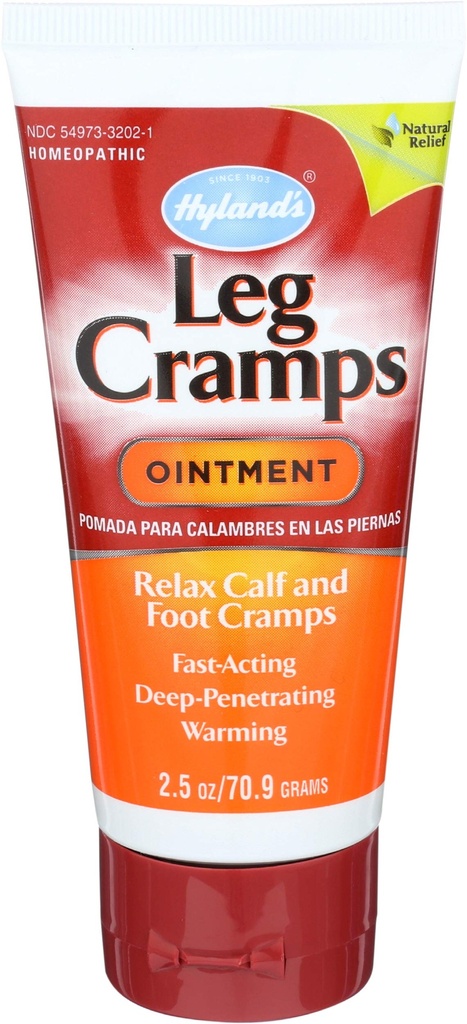 Hyland's Leg Cramps Salv, Arnica Gel Leg Cramp Relief, Natural Relief of Calf, Leg ja Jalg Kramp, 2,5 oz