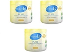 PL-100 Munavalgupulber, Hüperimmuunsed Munalisandid, 140g - Immuunsüsteemi Boost, Seedetrakti Tervis, Liigeste Hooldus, Energia Ja Lihaste Tugevus, Gluteenivaba 3 Canisters