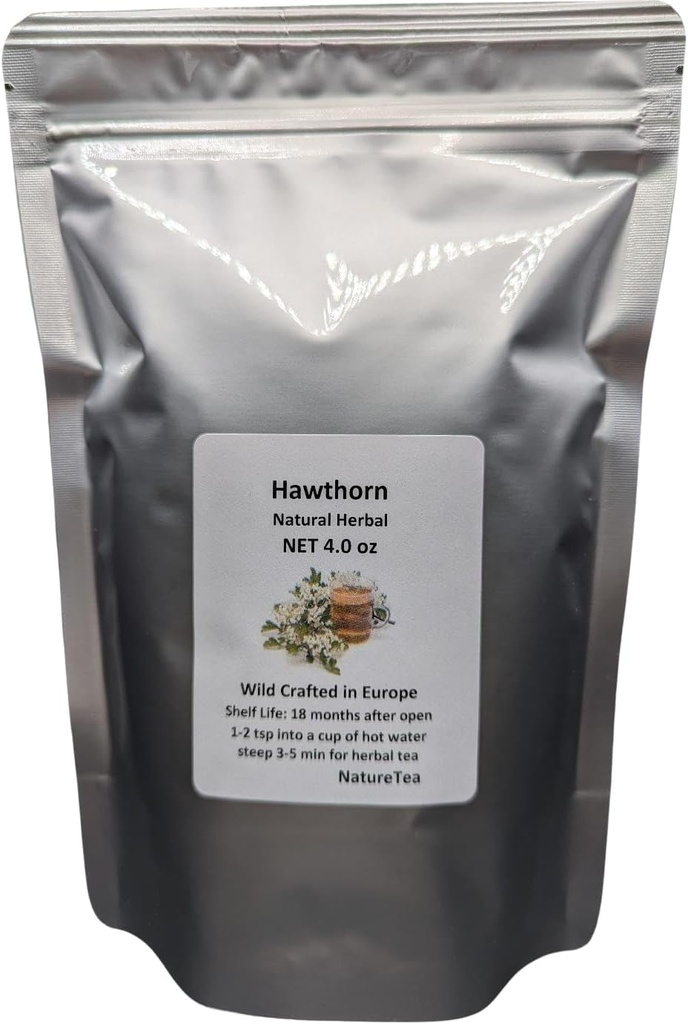 Hawthorn - Crataegus laevigata Loose Leaf & Flower C/S 100% loodusest (8 oz)