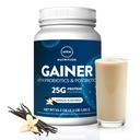 MRM Nutrition Gainer Protein Probiootikumid + Postbiootikumid | Vanilje maitsestatud | 25g Valk | Vadaku kontsentraat + isolaat + micellaarne kaseiin | aeglane + kiire seedimine | seedetrakti ensüümidega | 18 Servingut