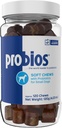 Probios koertele Pehmed närid, koerte probiootikumid, igapäevane soolestiku tervise, seedimise ja immuunsuse tugi, väikesed tõud, 4.23oz