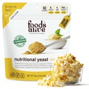 Toidud elus | Tugevdamata Premium Nutritional Pärmihelbed | 2 naela | Tugevdamata Vegan Juustupulber Seasoning