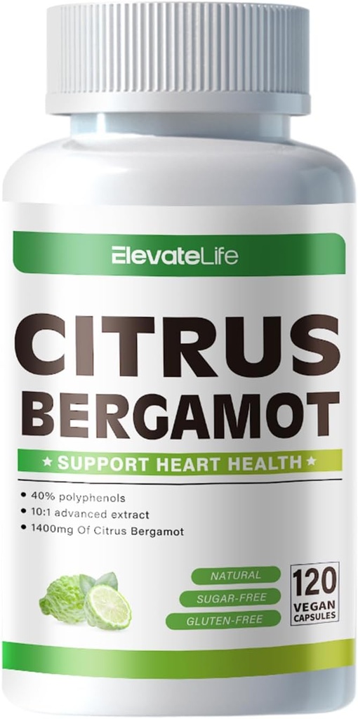 ElevateLife Citrus Bergamot 1400mg, 120 kapslit...