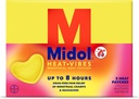 Midol Hea Vibes Menstruaalvalu leevendamise plaastrid, perioodi kramp ja seljavalu leevendamiseks, pakend 3