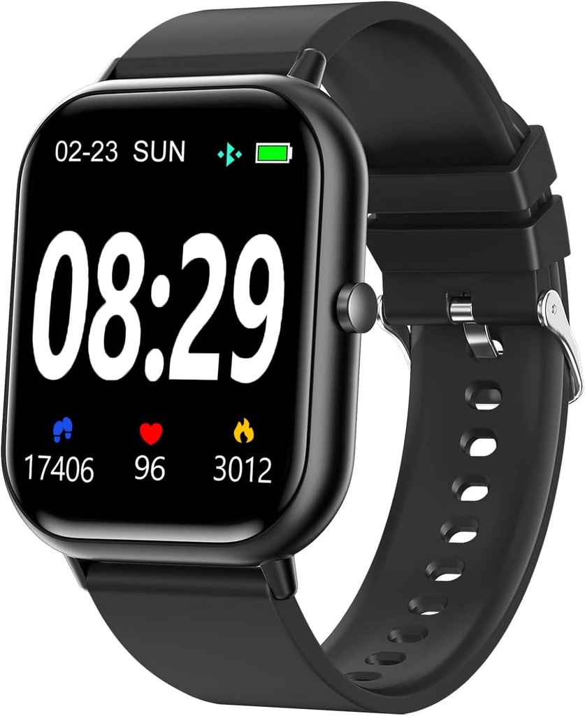 Smart Watch meestele Naised SmartWatch 1.83" iPhone Samsung Android Phone ühilduv, Fitness Tracker Watch koos Pedometer, südame löögisageduse / une monitor, vere hapnik IP68 veekindel