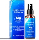 Magneesiumõli pihusti, 60 ml magneesiumipihusti, 100% orgaaniline magneesiumiõli ekstra tugevus, soodustab rahulikku und ja lõõgastust, magneesiumipihustit jalgadele, unele ja kehale, lihtne absorbeerida ja kasutada