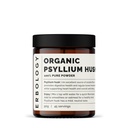 Erboloogia Orgaaniline Psyllium Husk Pulber 3,2 oz - 45 Servings - Edendab seedetrakti tervist ja regulaarset soole liikumist - Jätkusuutlikult hangitud otse talust Indias - väike partii - vegan - GMO-vaba