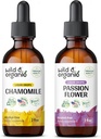 Wild & Organic Kummel Tinktuur 2 fl oz & Passionflower Tinktuur 2 fl oz