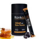 Rankaz Natural Shilajit Honey Sticks Organic - 30 Sticks, Shilajit Honey Fulvic Acid ja Trace Minerals
