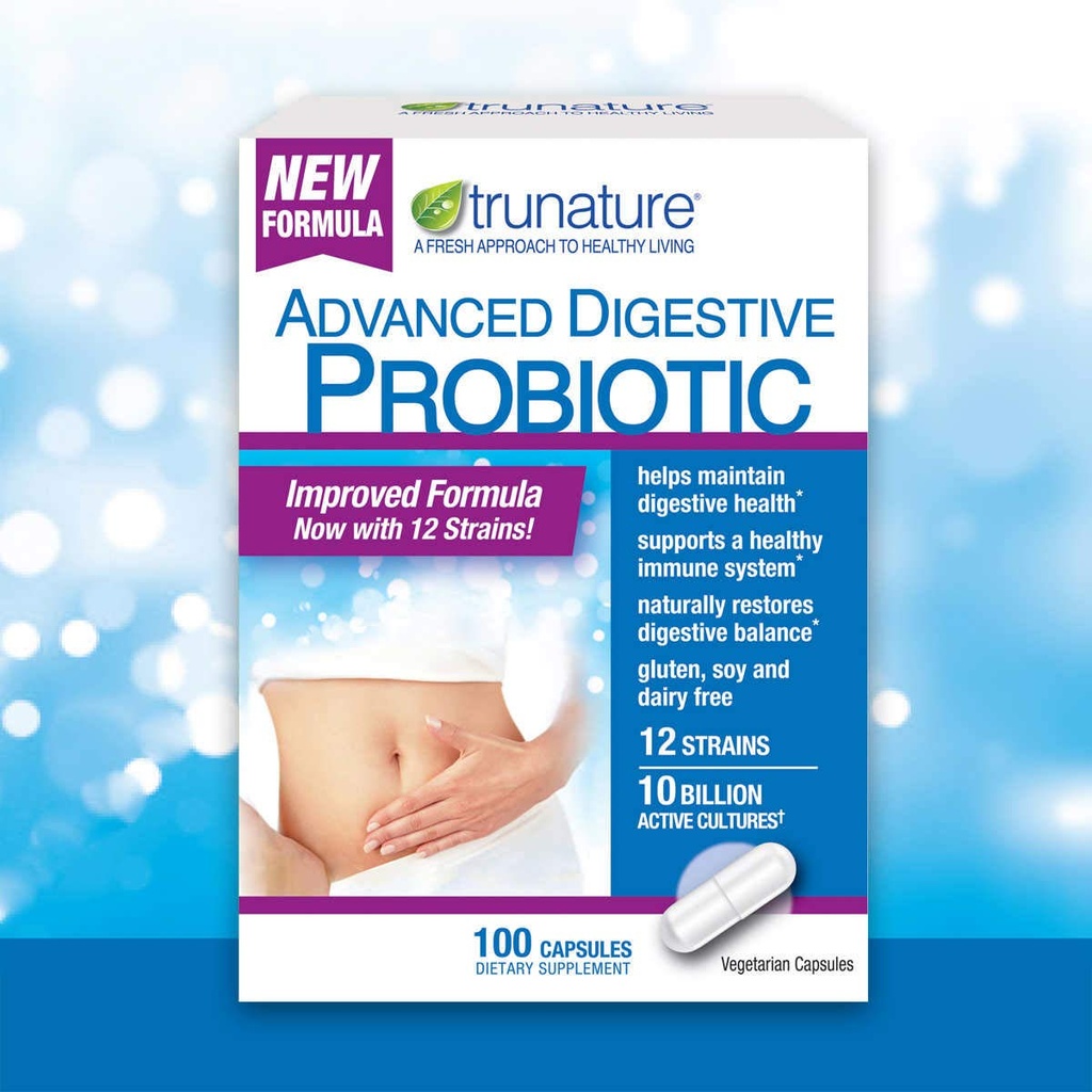 TruNature Seedetrakti probiootilised kapslid, 100 loend