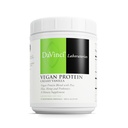 DaVinci Labs Vegan Proteiin - Valgupulber Toidulisand Toetab Lihaste Ja Kudede Parandamist * - Vegan Proteiinilisandiga Peavalgu & Linaseemnega - Kreemi Vanilla, 15 Servings (405 g)