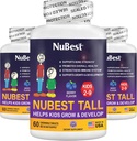 NuBest Pikad lapsed - Multivitamiinid ja mineraalid vanuses 2 kuni 9 - Luu tugevus ja immuunsuse tugi - aitab lapsi, väikelapsi Tervislik - Loomade kuju - 180 närimistabletti Marja tabletid | 3 kuud pakkumine