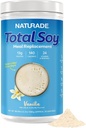 Naturade kogu sojavalgu pulber - 13 g valku ja 130 kalorit serveerimise kohta - null transrasv - GMO-vaba soja - laktoosi- ja gluteenivaba - Vanilla (30 serveerimist)