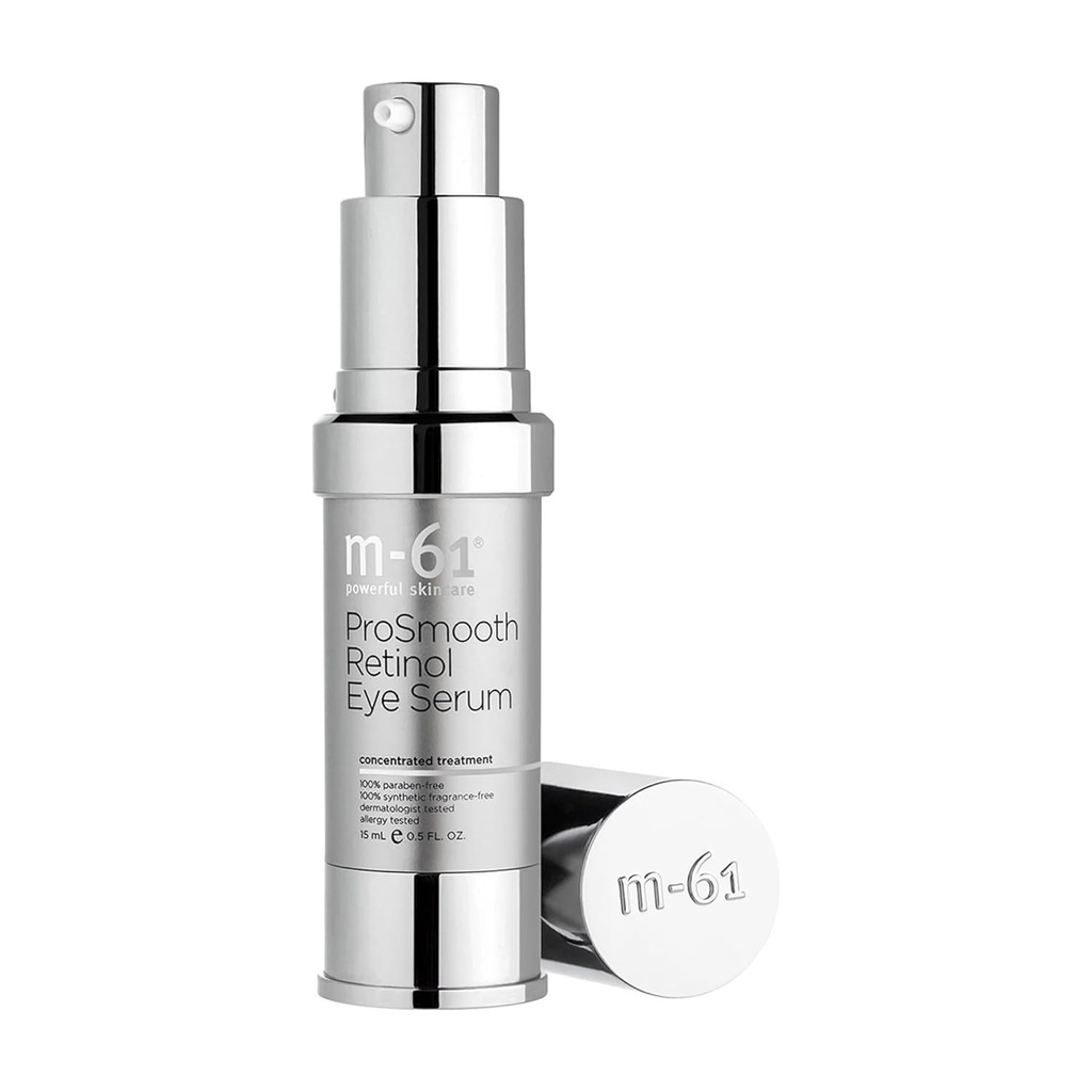 m- 61 ProSmooth Retinool Silmaseerum | 0, 1% Mitteärritav Retinool Silmaseerum C- vitamiiniga , 0, 5 Fl Oz
