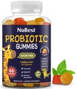 NuBest Daily Probiootilised Gummies Lastele Ja Teismelistele 5 Miljardit CFUd | Toetab Immuunsust, Soolestiku Ja Seedetrakti | Ei Lisatud Suhkrut | Yummy Maasika & Apelsini Maitseained | 60 Premium Vegan Gummies