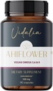 Ahililleõli Vegan Omega 3, 6 ja 9, 90 kapslit. Vidalia, The Mix Superfoods. 45 Servings. Suurepärane jätkusuutlik allikas. 100% vegan. Kala