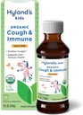 Hyland's Kids Daytime Organic Cough Syrup and Immune Support koos Agave, Elderberry ja Granate, Soothes Cough ja toetab immuunsust, 4 Fl. Oz