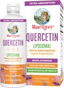 MaryRuth Organics Quercetin | Sugar Free | Vedel Quercetin 500mg Immune Support for Adults | Inflammation Supplement | Immune Defense | Cellular Health | Vegan | Non-GMO | Gluteenivaba | 15.22 Fl Oz