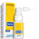 NAVEH PHARMA® CleanEars | Kiiretoimeline Kõrvavavaha Eemaldamine Spray | Puruneb & Lahustub Kõrvavavaha Just 1 ravi | Kliiniliselt tõestatud, et olla 300% efektiivsem W/Mineraalõli | Õrn ja ohutu | 0,5 Fl Oz