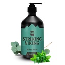 Viking Beard Wash (17 oz) loodusliku piparmündi ja eukalüpti lõhnaga - parabeen ja sulfaadivaba sügavpuhastus šampoon habemehoolduseks