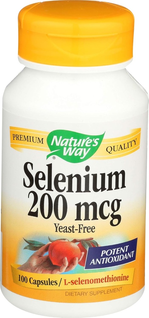 Nature's Way, Selenium 200mcg, 100 kapslit3