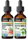 BIO KRAUTER Sarsaparilla Tinktuur 2 Fl. Oz... Gotu Kola Tinktuur 2 Fl. Oz.