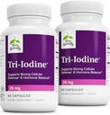 Terry loomulikult trijood - toidulisand rinna ja eesnäärme tervise toetamiseks - tervislik kilpnäärme funktsiooni lisatoetus - 25 mg, 60 kapslit, 2 pakendit