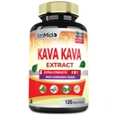 Kava Täiendus Väljavõte Kapslid, 4 kuud Pakkumine Ginkgo, Ashwagandha, Valerian- Lõõgastav Toetab Täiendus- 120 Vegan Kapslid