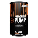 Animal Pump Pre-Workout Supplement - energia, fookuse ja lihaste volumiseerimiseks, lämmastikoksiidide võimendajatega, sealhulgas Stims ja Nootropics, Kreatiin ja Ultimate Pump Enhancer, 30 pakendit
