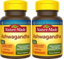 Loodus Made Ashwagandha kapslid 125mg stressitoetuseks, 60 kapslit, 60 päeva pakkumine (pakk 2)