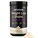 Naturade kaalulangus Shake Meal Asendamine, 18 Servings - 25g Taimepõhine Valk, CLA, Fiber & 18 Vitamiinid ja mineraalid mõeldud ohjeldada isu ja suurendada igapäevast toitumist - Vanilla Creme
