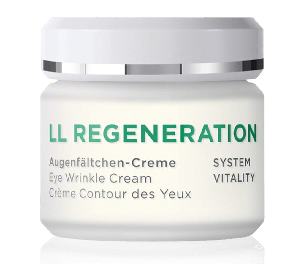 ANNEMARIE BÖRLIND – LL REGENERATION Eye Wrinkle Cream – looduslik C-vitamiin + E Vananemisvastane silmakreem koos LL BIOCOMPLEXiga pehme, heledama ja pumbatava naha jaoks uue elastsusega – 1,1 Oz