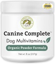 Wholistic Lemmiklooma Orgaanika Koer Täielik - Koer Multivitamiini Pulber - 8 Oz - Igapäevased Koera Vitamiinid Ja Toidulisandid Omatehtud Toidule - Immuunsüsteem, Nahk, Coat & Üldine Tervis - Väike ja Suur Tõug