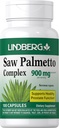 Lindberg Saw Palmetto ekstrakt naistele ja meestele | 900 mg | 100 kapslit | Supplement Blend | Serenoa Repens | Non-GMO, Gluteenivaba
