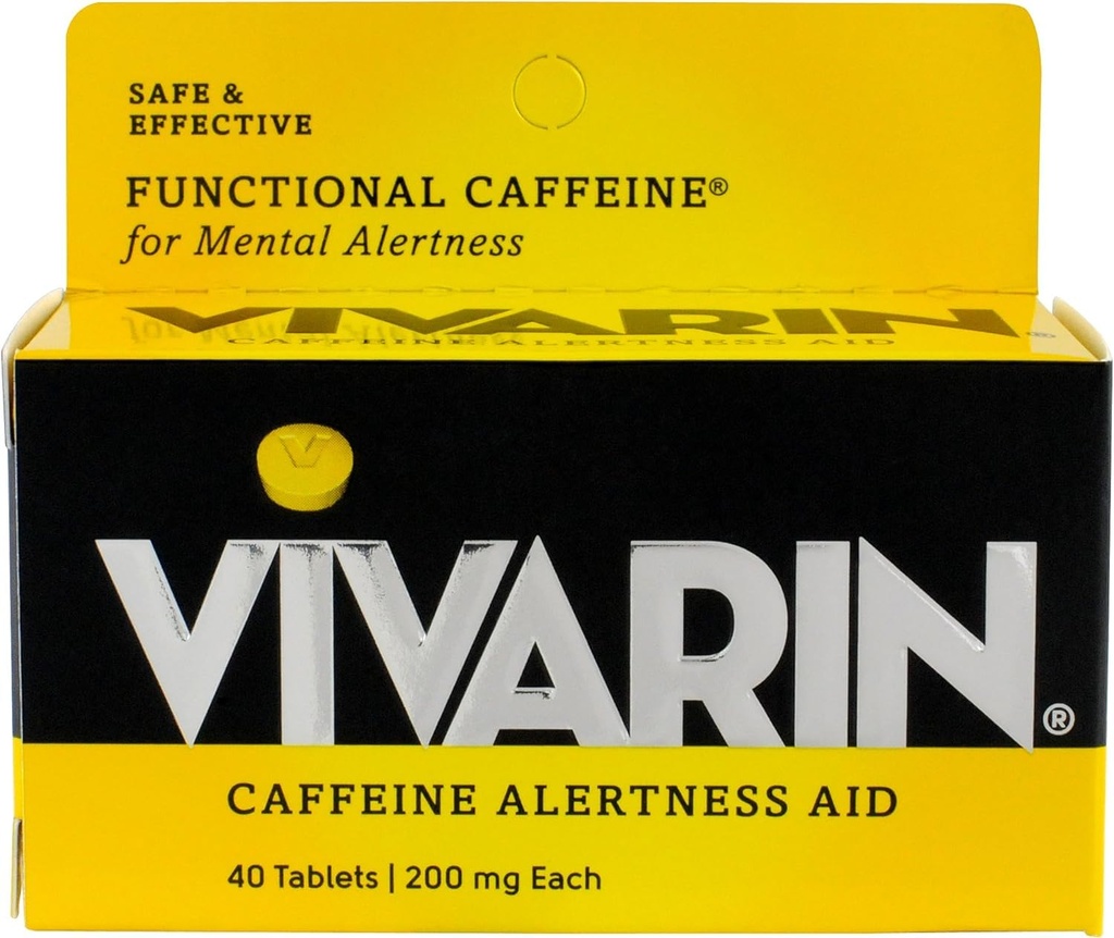 Vivarin Alertness Aid tabletid 40 Loe 200 mg tablette (4 Pakend)