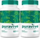 (2 Pack) Puravive, Puravive Kaalulangus Kapslid, Puravive Exotic Rice meetod, Kõik Natural Detox & Cleanse Support, Pura Vive Keto Arvustused (120 kapslit)